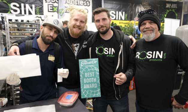 Rosin Tech Takes Home Best Booth at Emerald Cup 2017