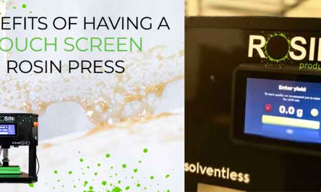 The Unique Benefits of Adding a Touchscreen to a Rosin Press